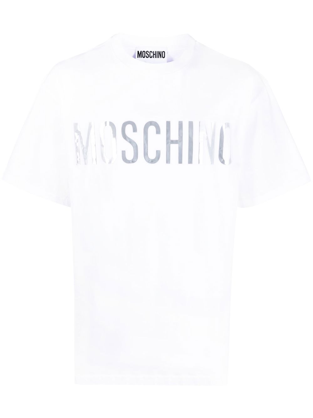 Moschino cotton logo-print t-shirt - White von Moschino