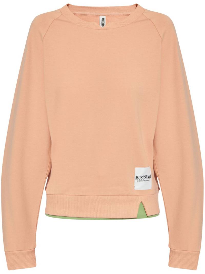 Moschino cotton sweatshirt - Pink von Moschino