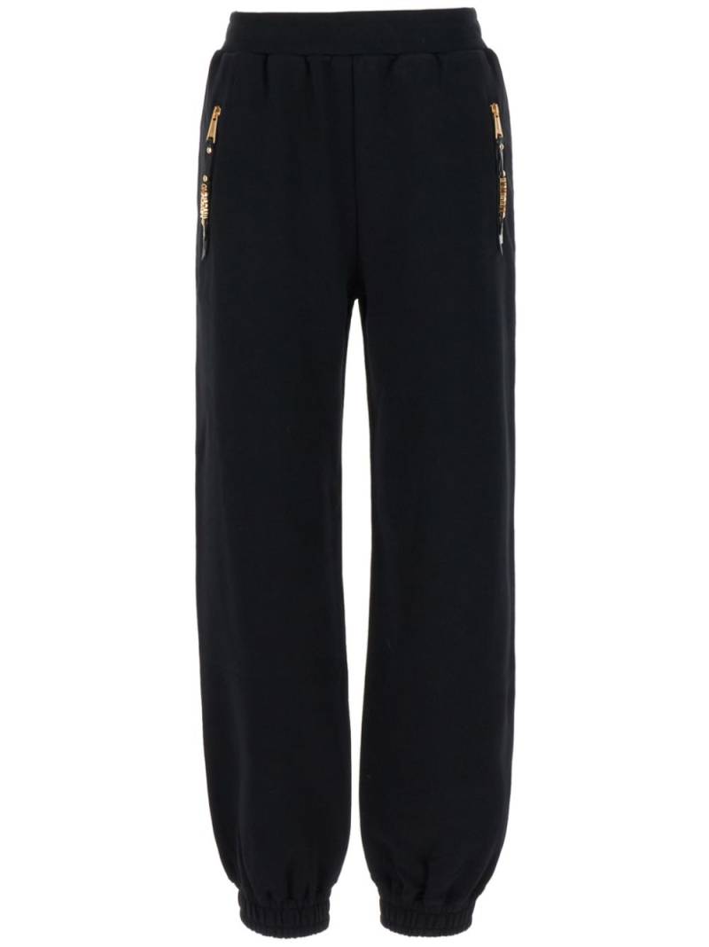 Moschino cotton track pant - Black von Moschino