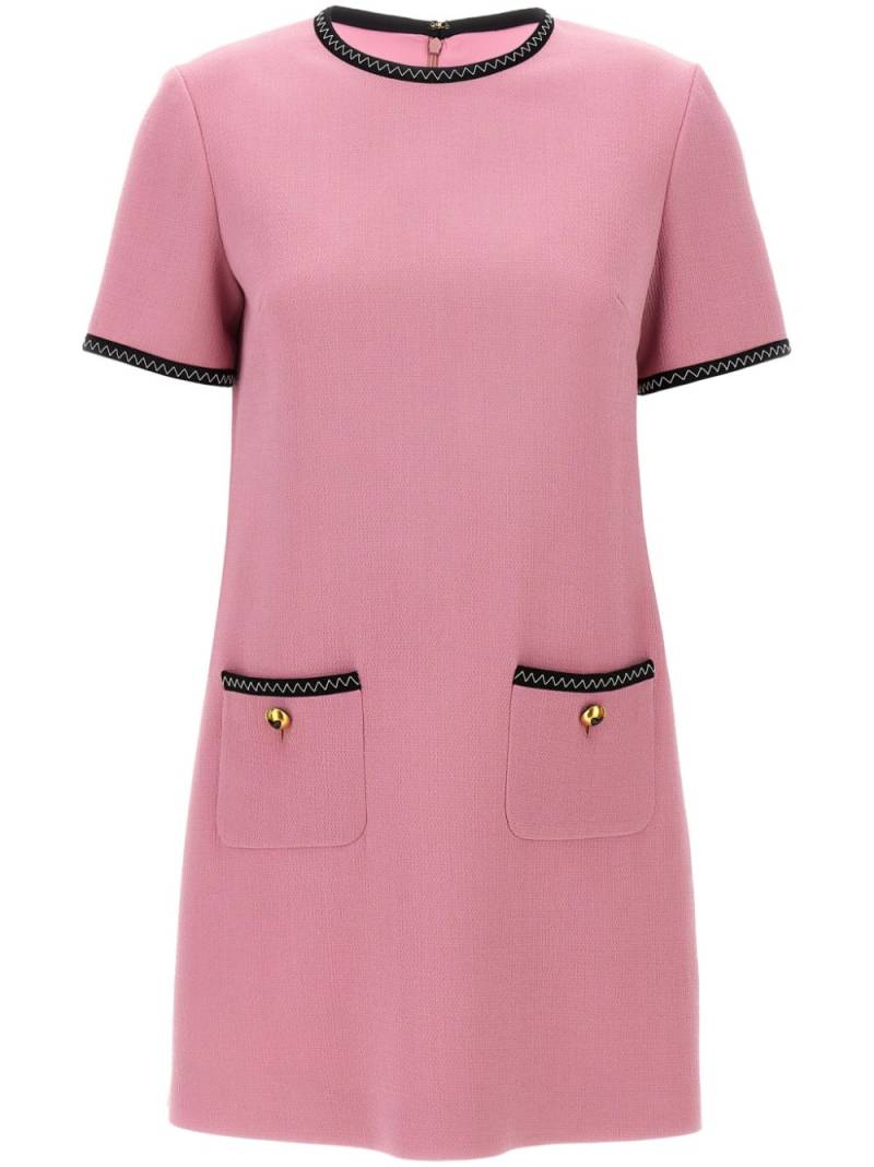 Moschino crepe dress - Pink von Moschino