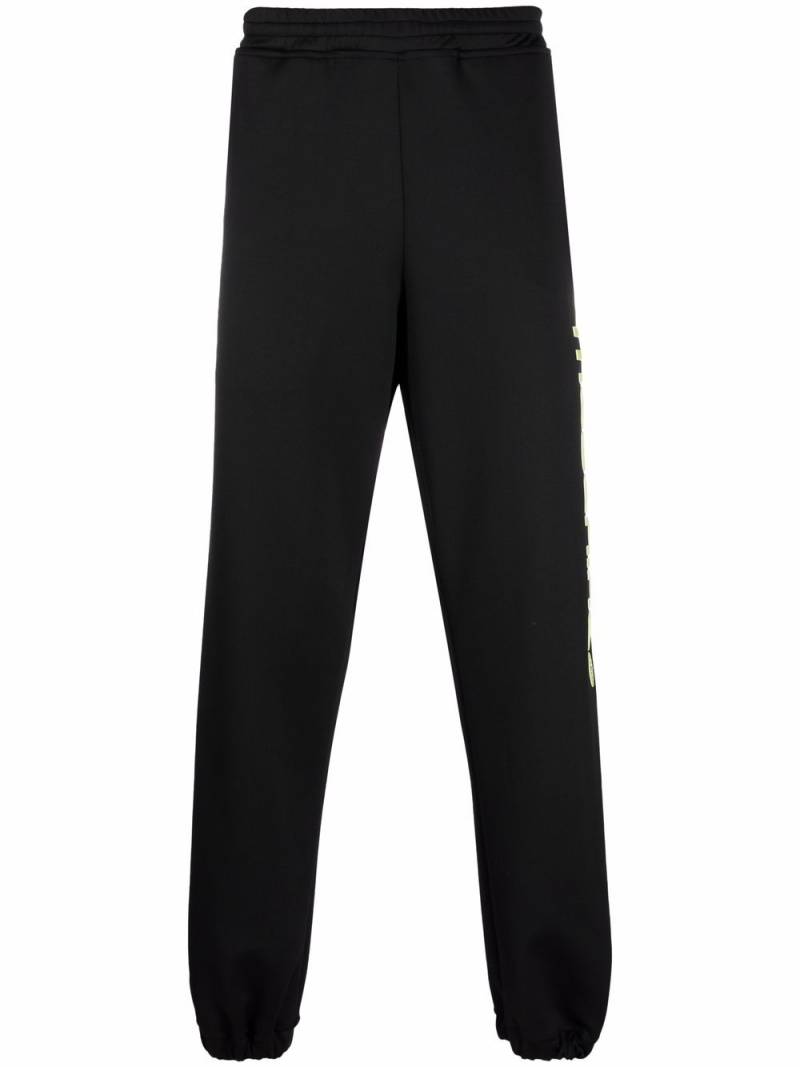 Moschino elasticated track pants - Black von Moschino