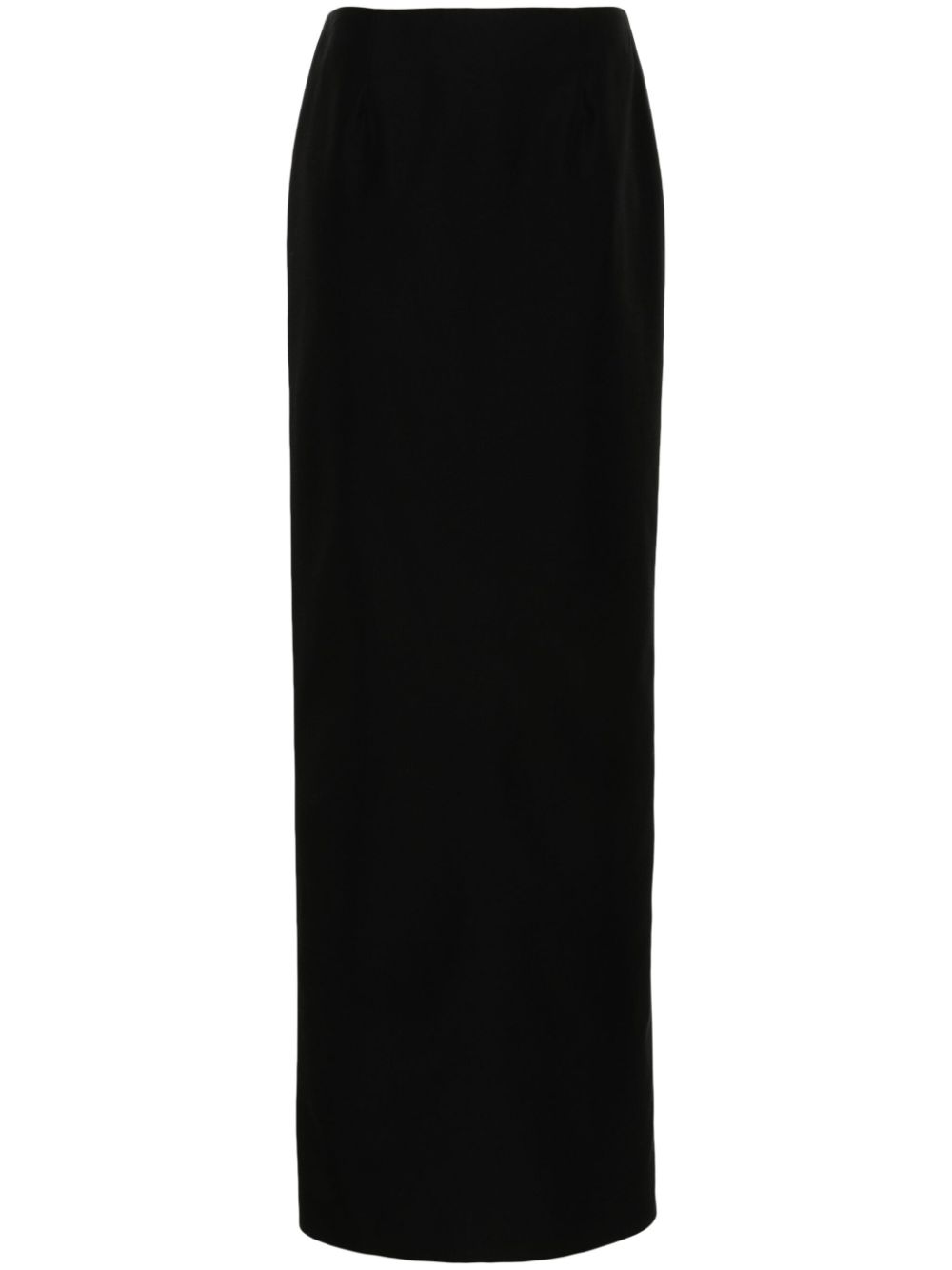 Moschino faille maxi skirt - Black von Moschino