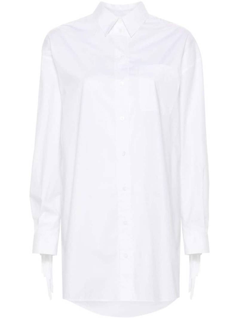 Moschino fringed shirt - White von Moschino