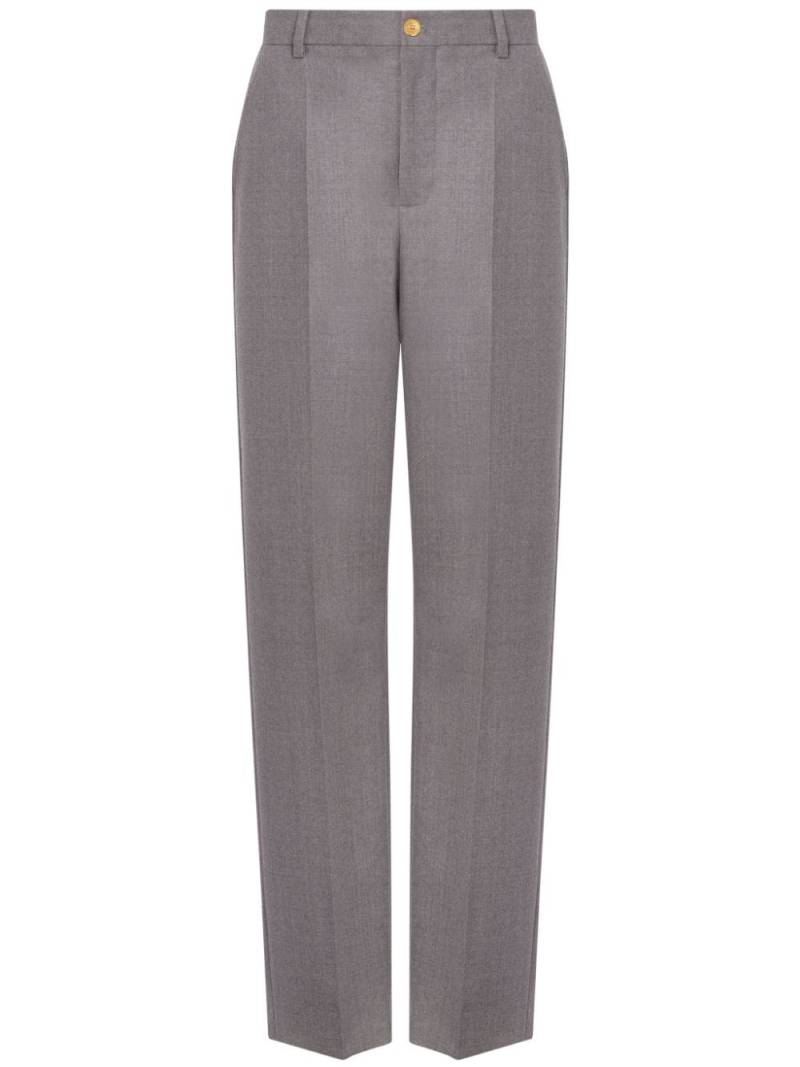 Moschino high-waist tailored trousers - Grey von Moschino