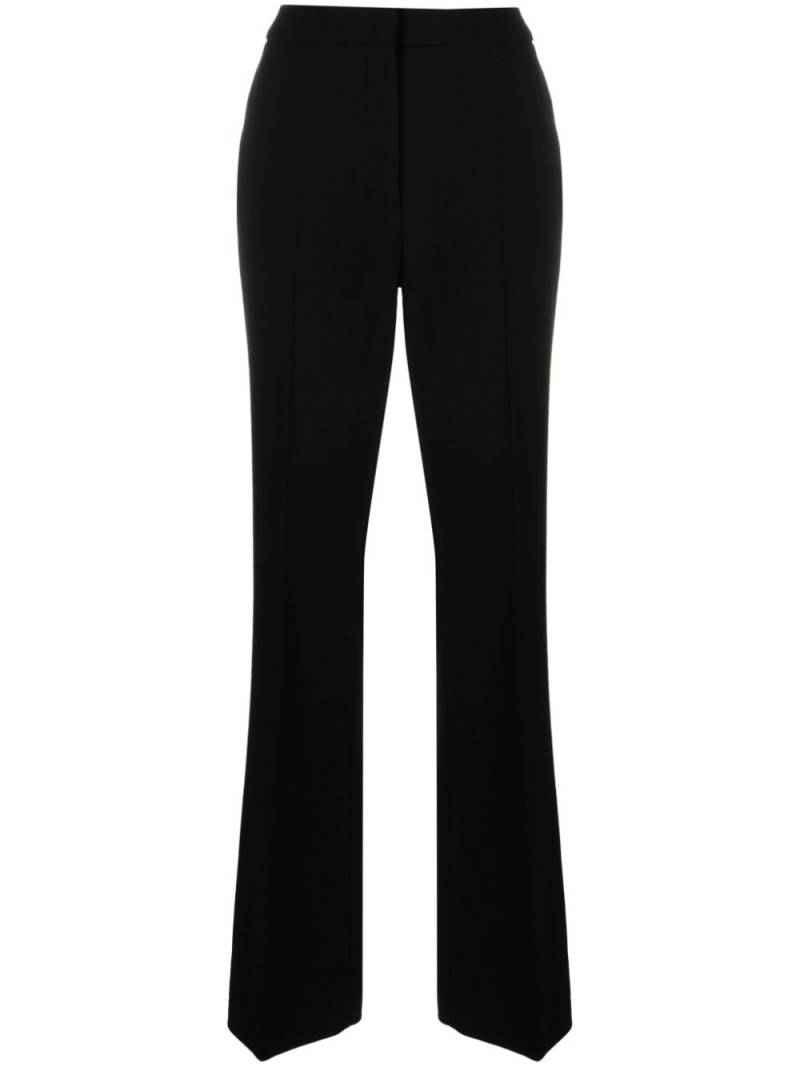 Moschino high-waisted flared trousers - Black von Moschino