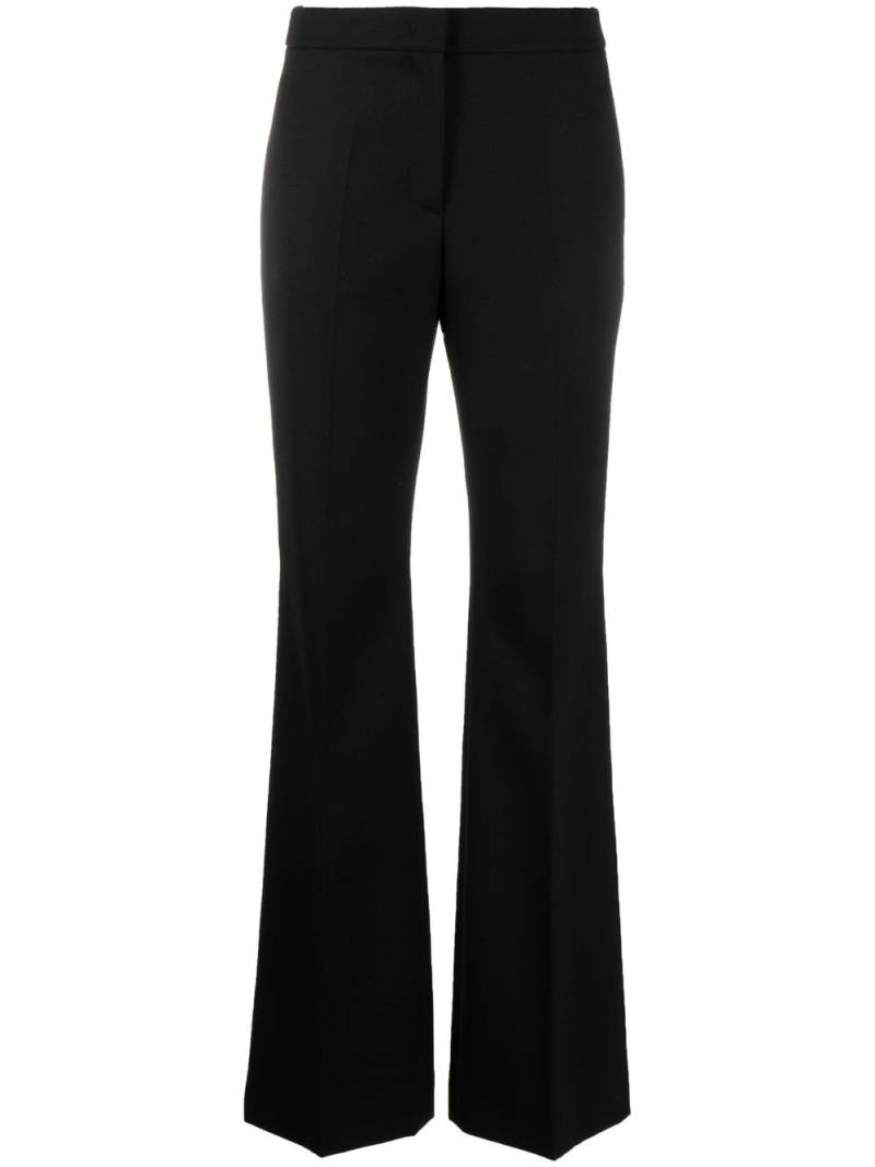 Moschino high-waisted straight-leg trousers - Black von Moschino