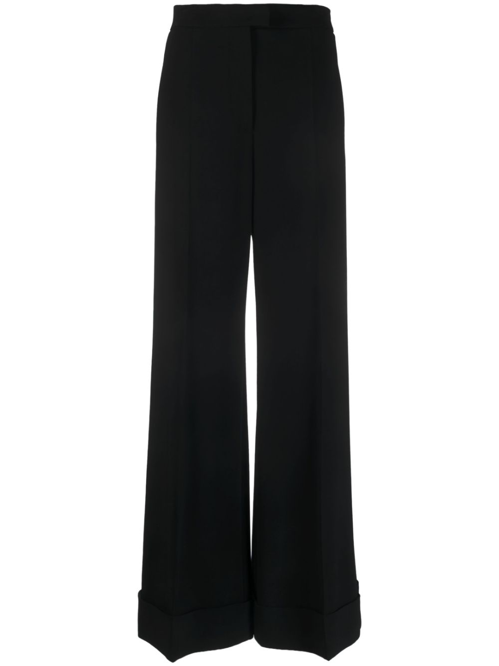 Moschino high-waisted wide-leg trousers - Black von Moschino