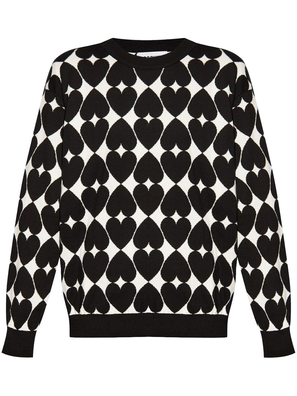 Moschino intarsia-knit jumper - Black von Moschino