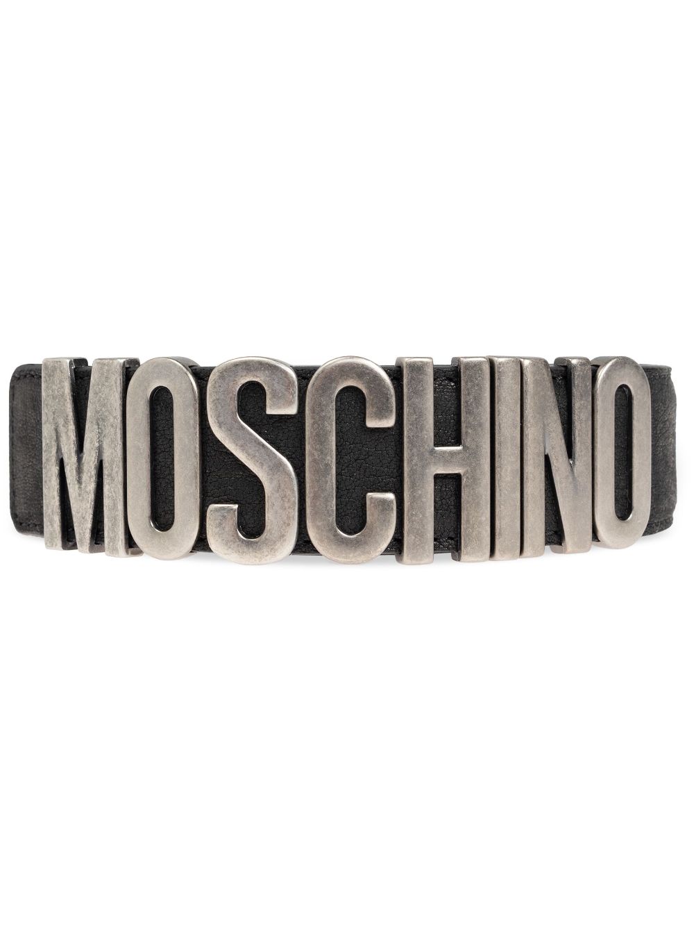 Moschino leather belt - Black von Moschino