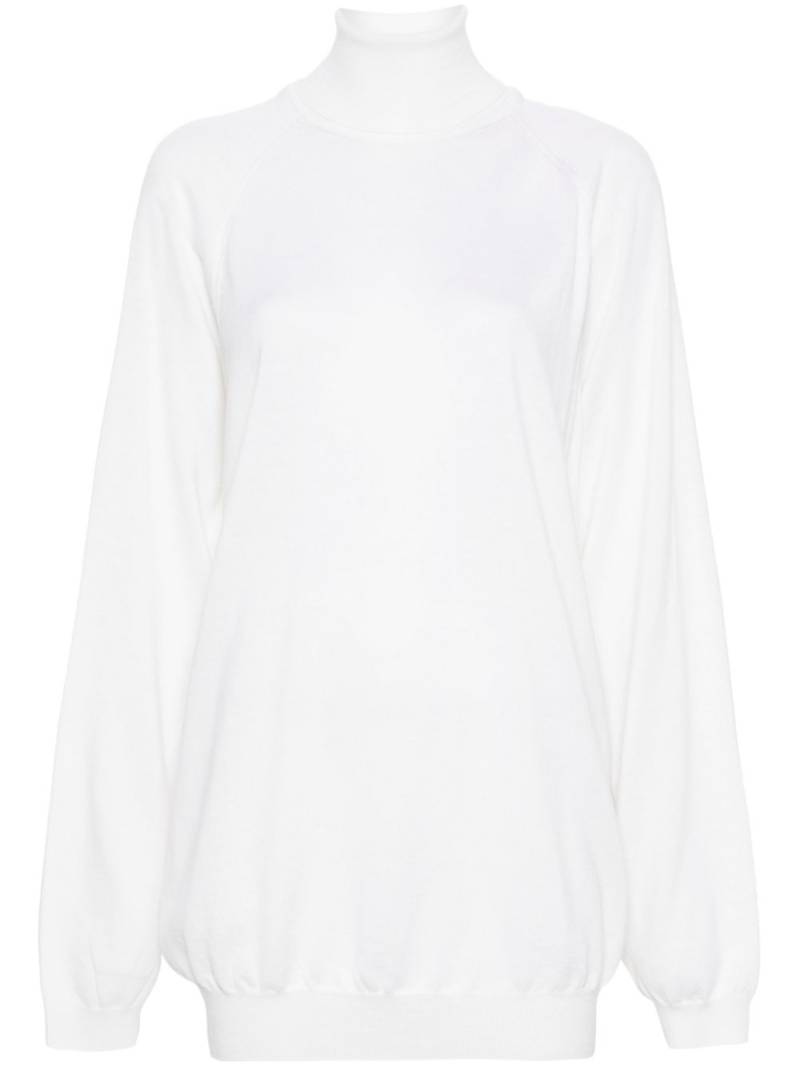 Moschino logo-charm sweater - White von Moschino