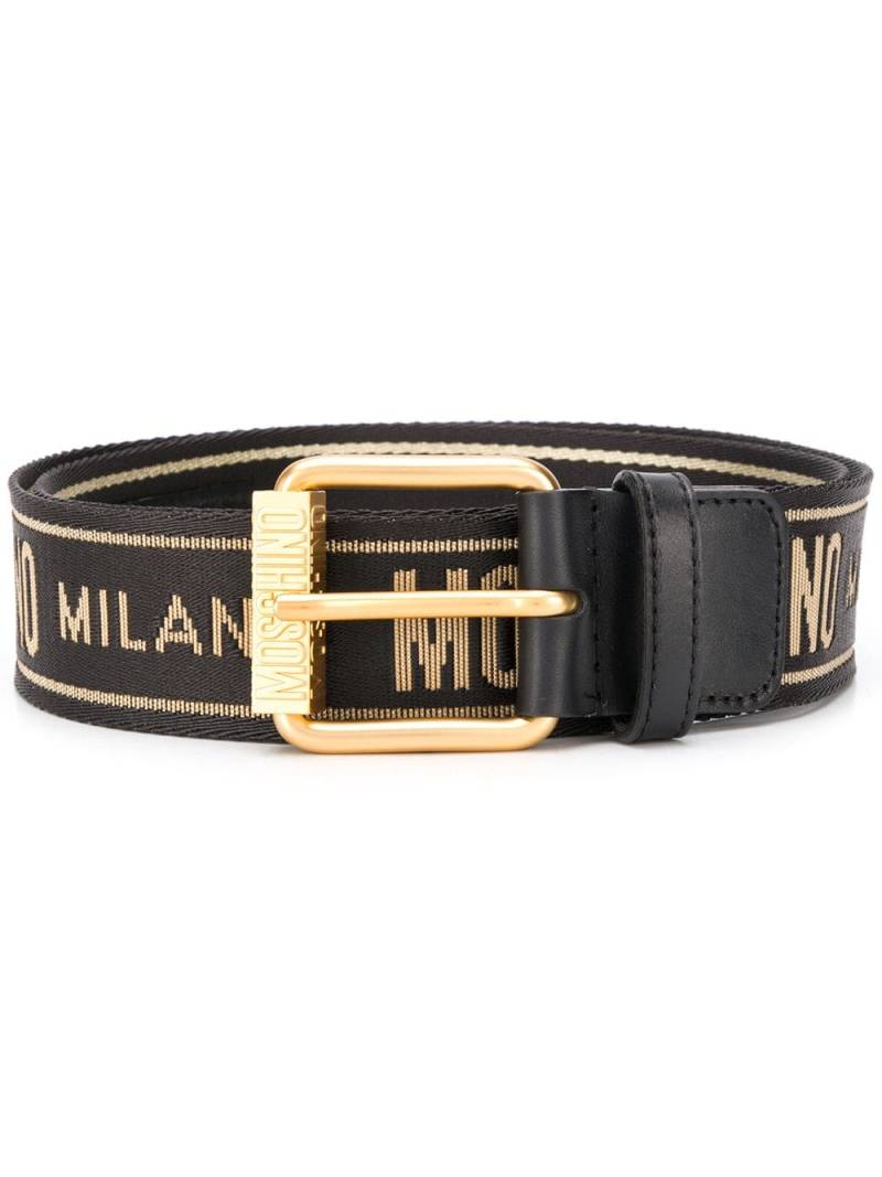 Moschino logo-embellished belt - Black von Moschino