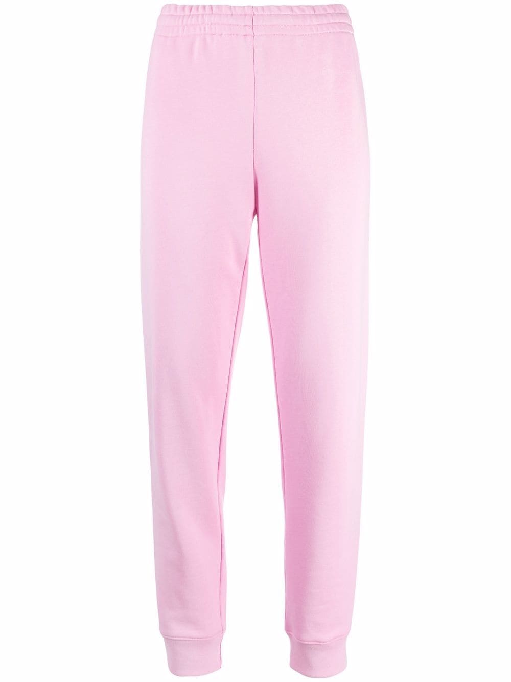 Moschino logo-print cotton track trousers - Pink von Moschino