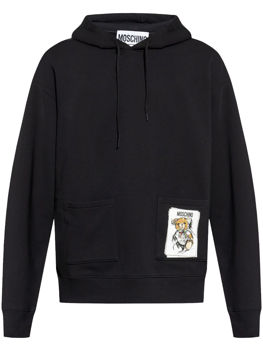 Moschino logo-print sweatshirt - Black von Moschino