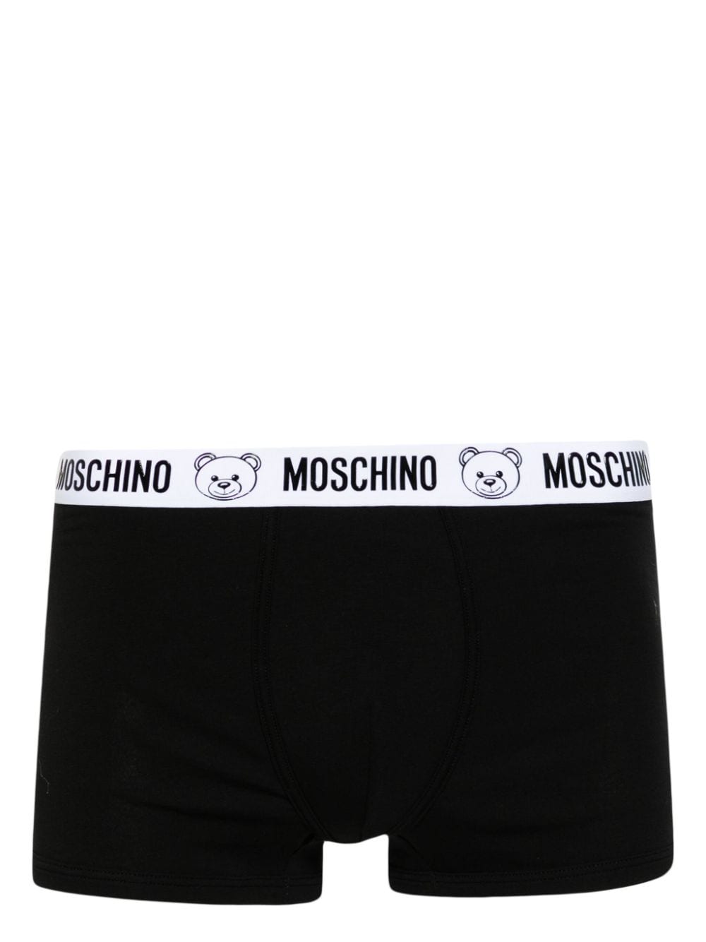 Moschino logo-waistband jersey briefs - Black von Moschino