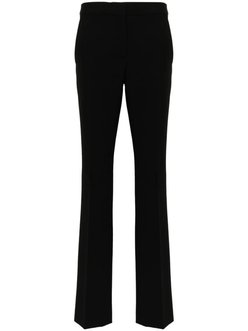 Moschino press-creased straight-leg trousers - Black von Moschino