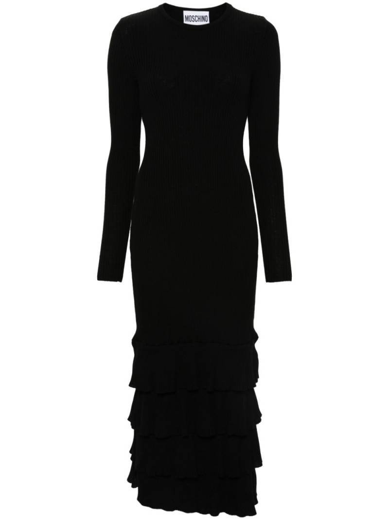 Moschino ruffled dress - Black von Moschino