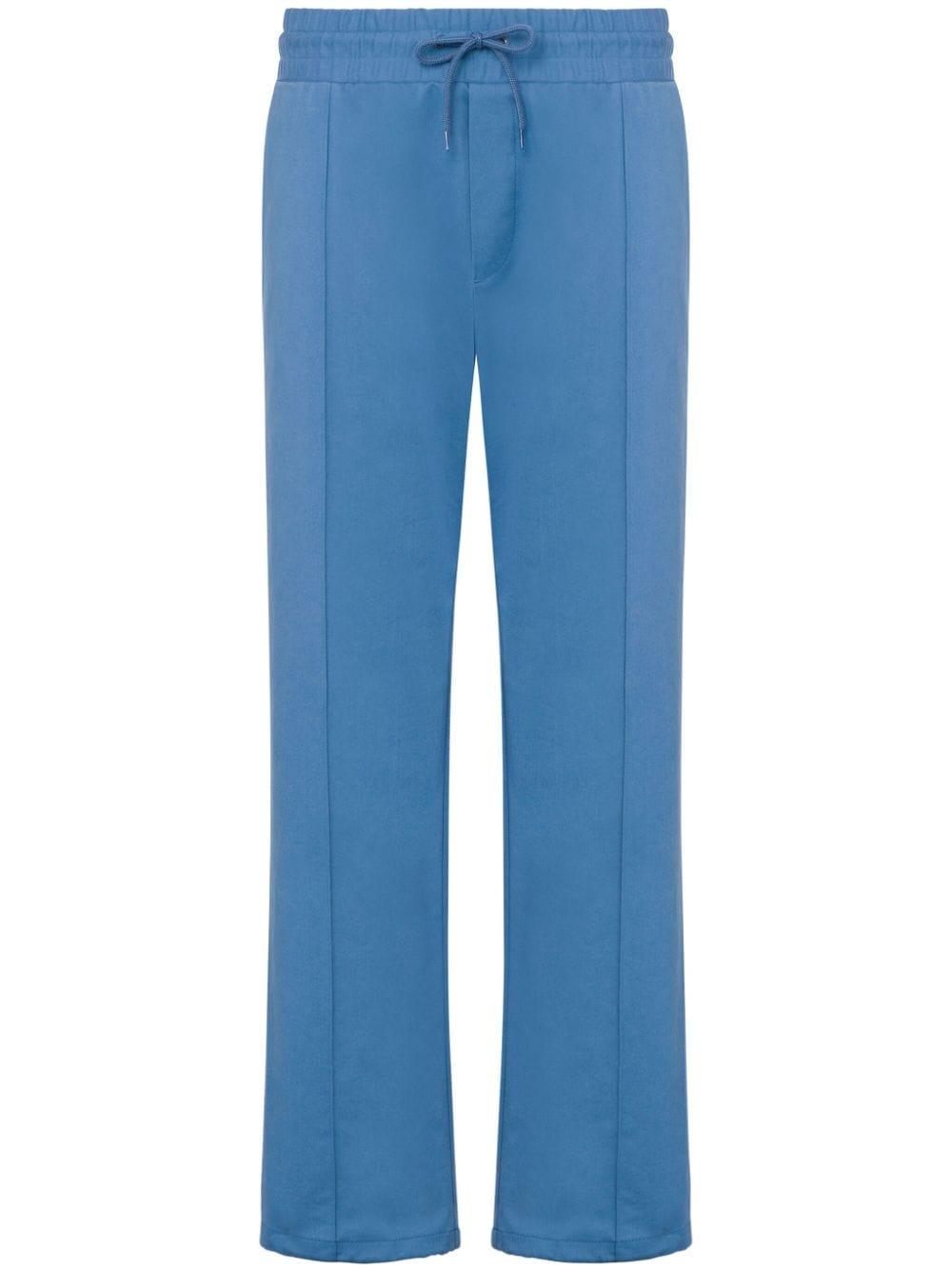 Moschino straight-leg drawstring trousers - Blue von Moschino