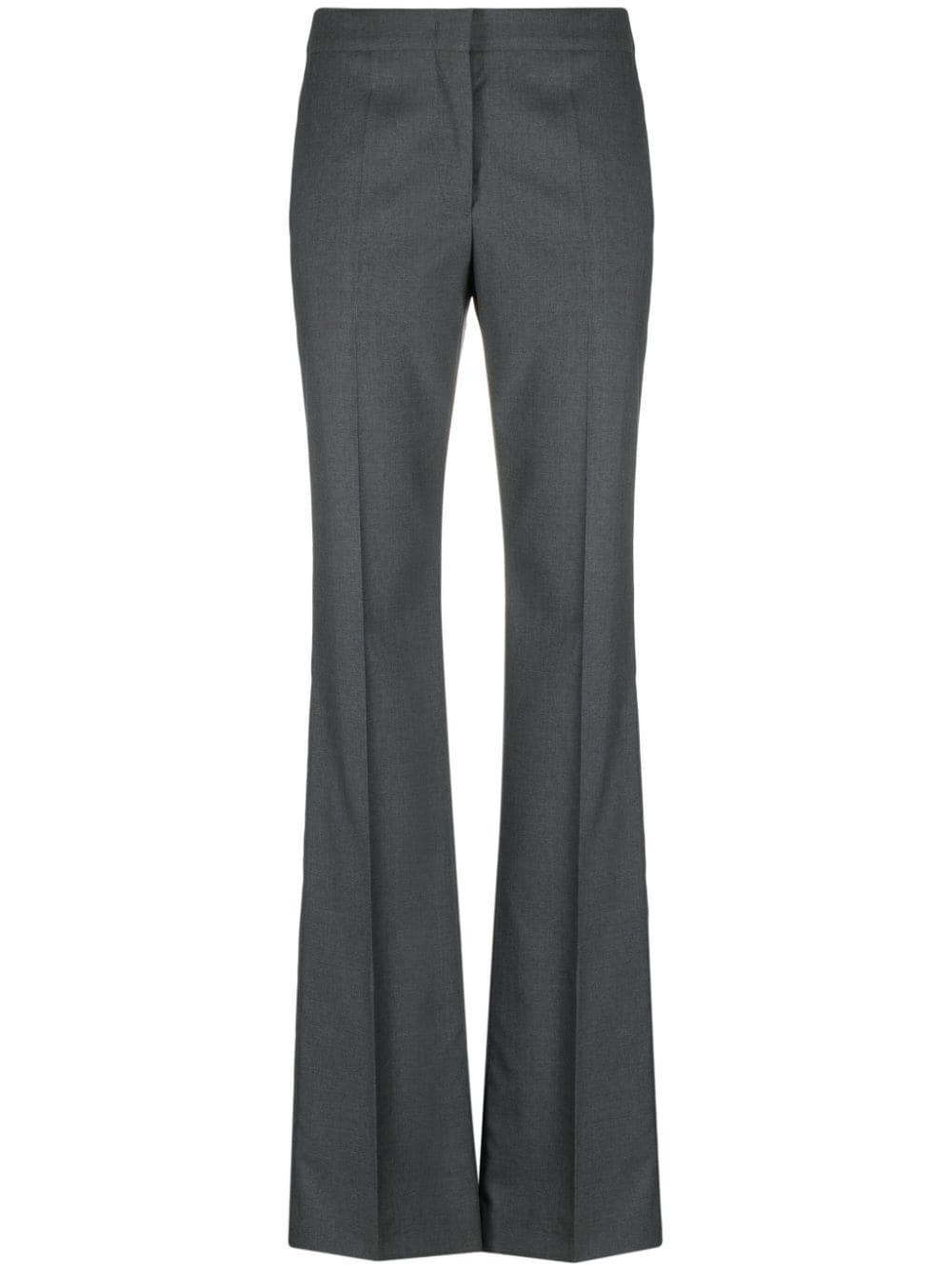 Moschino straight virgin wool tailored trousers - Grey von Moschino