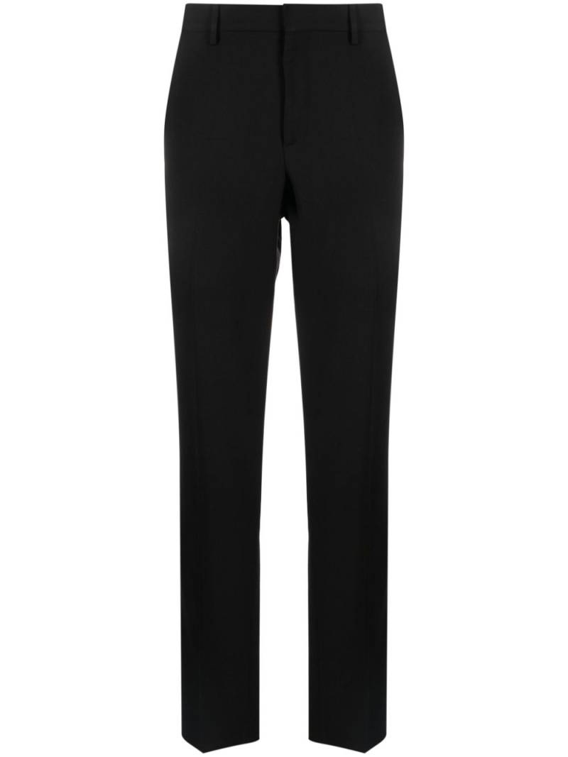 Moschino tapered-leg tailored trousers - Black von Moschino