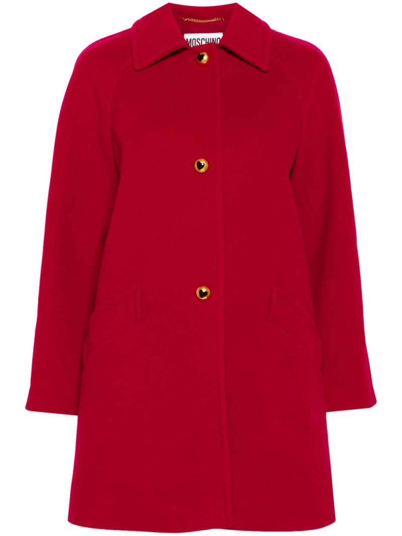 Moschino twill coat - Pink von Moschino