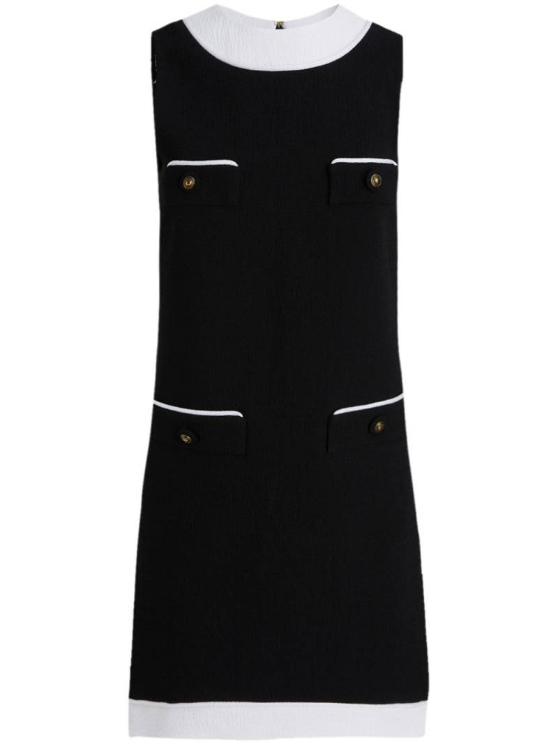 Moschino two-tone dress - Black von Moschino