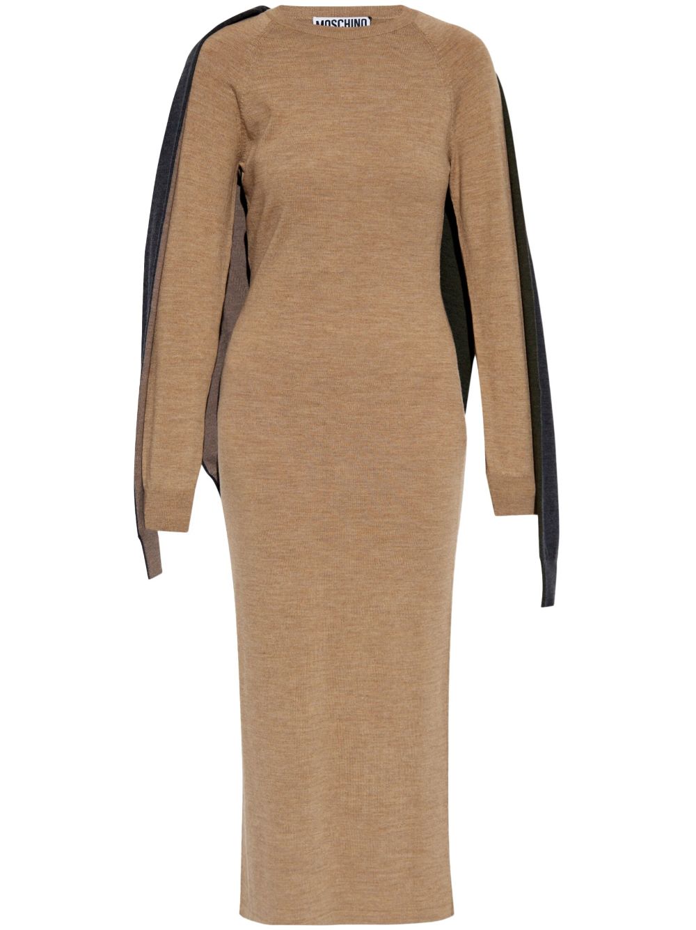 Moschino wool dress - Neutrals von Moschino