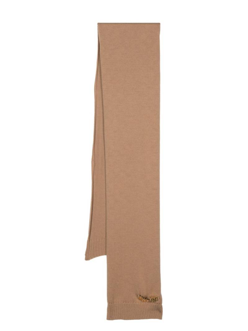 Moschino wool scarf - Brown von Moschino