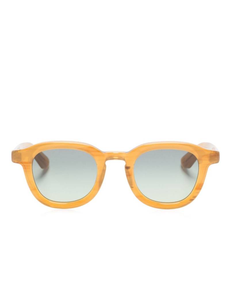 Moscot Dahven square-frame sunglasses - Yellow von Moscot