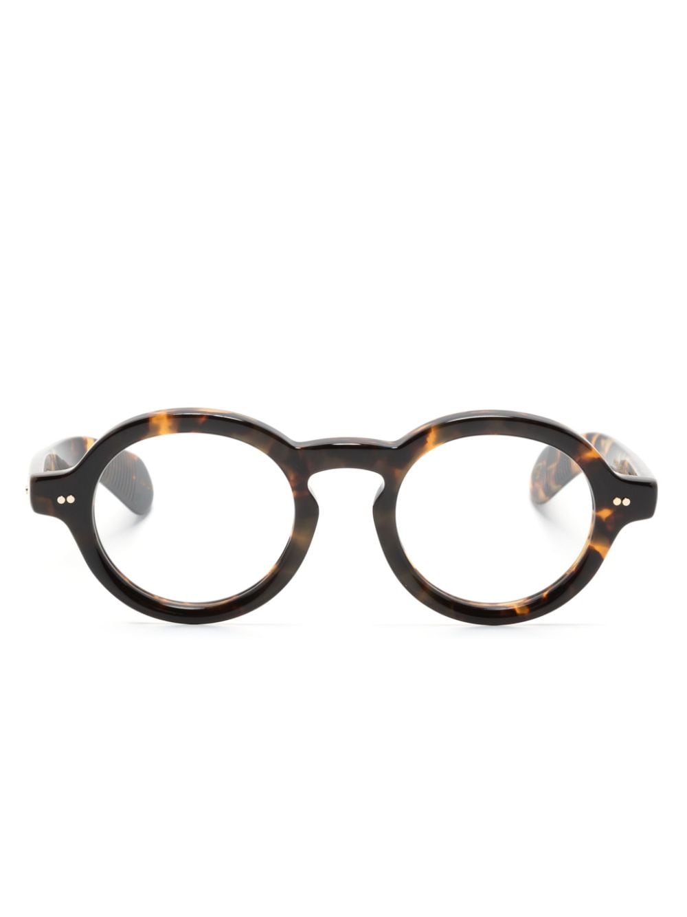 Moscot Foygel round-frame glasses - Brown von Moscot