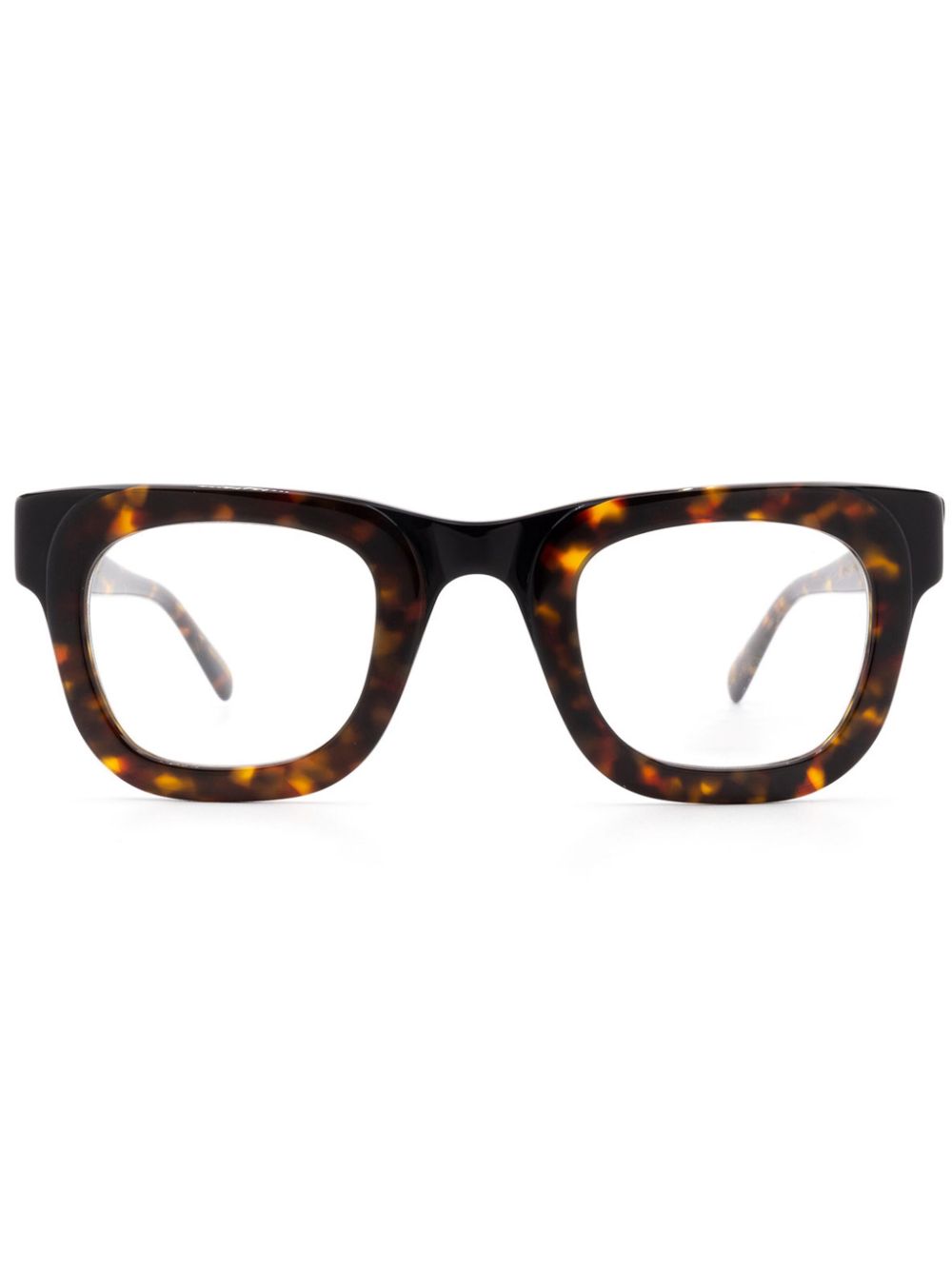 Moscot Fritz square-frame glasses - Brown von Moscot