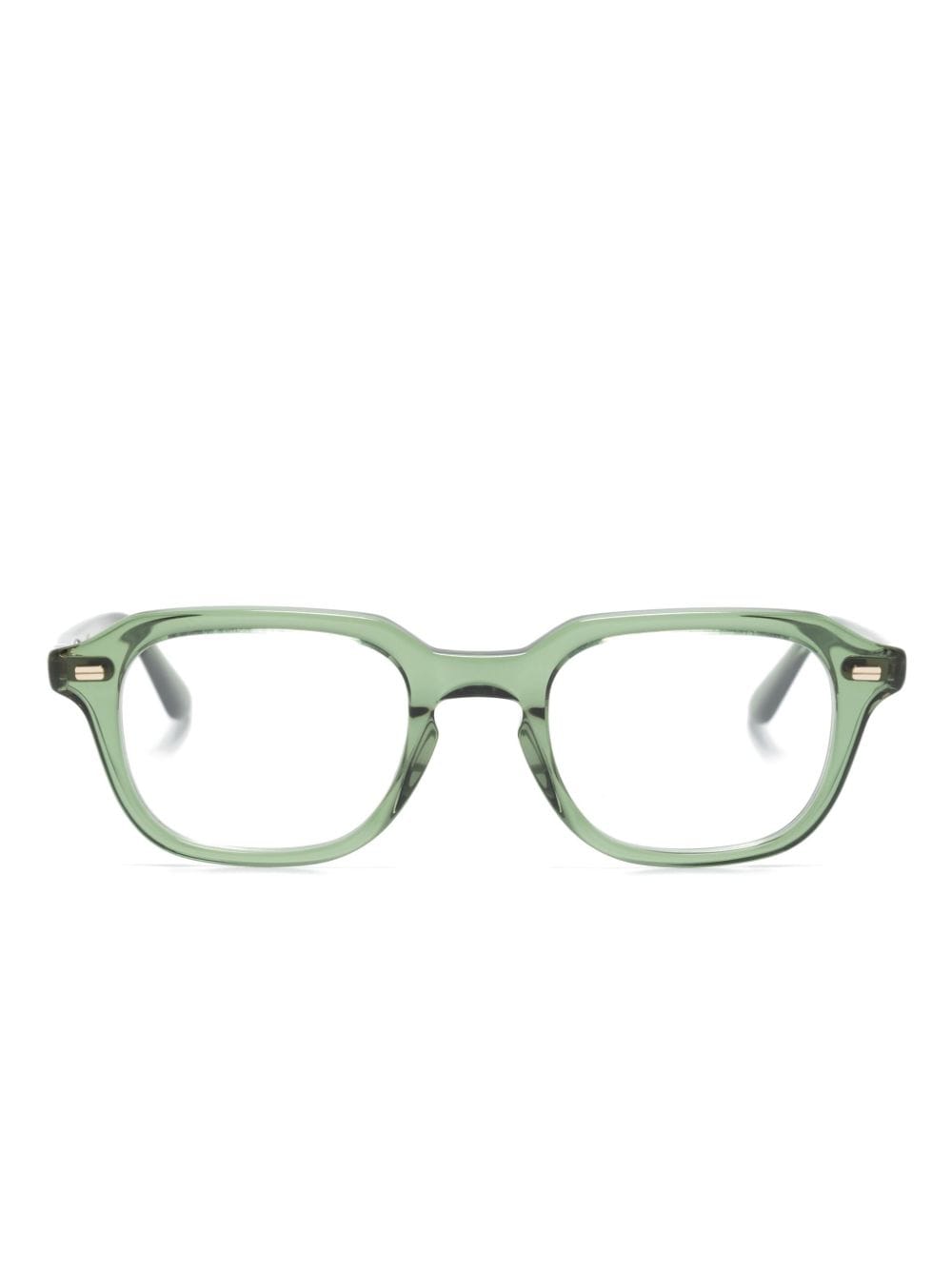 Moscot Gatkes square-frame glasses - Green von Moscot