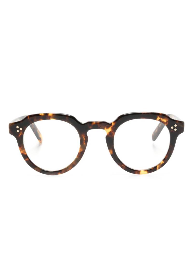 Moscot Gavolt round-frame glasses - Brown von Moscot