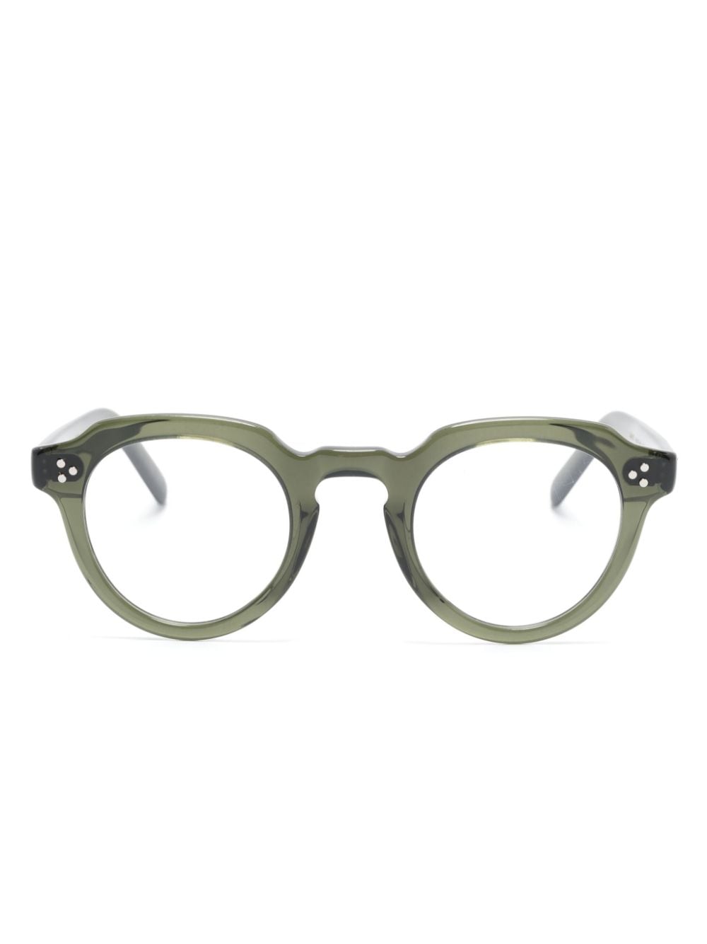 Moscot Gavolt round-frame glasses - Green von Moscot