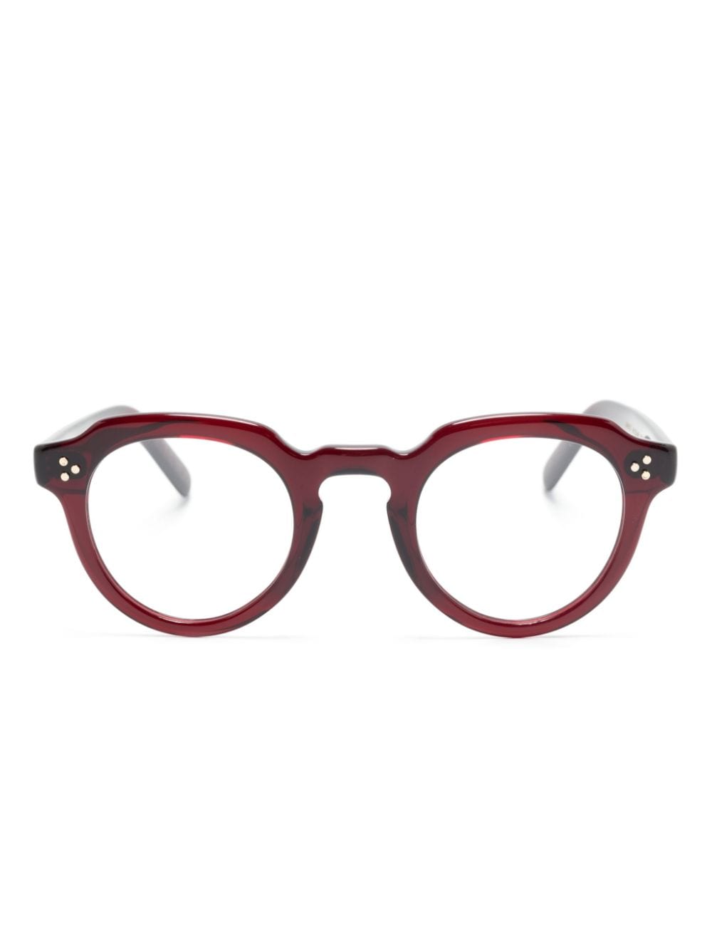 Moscot Gavolt round-frame glasses - Red von Moscot