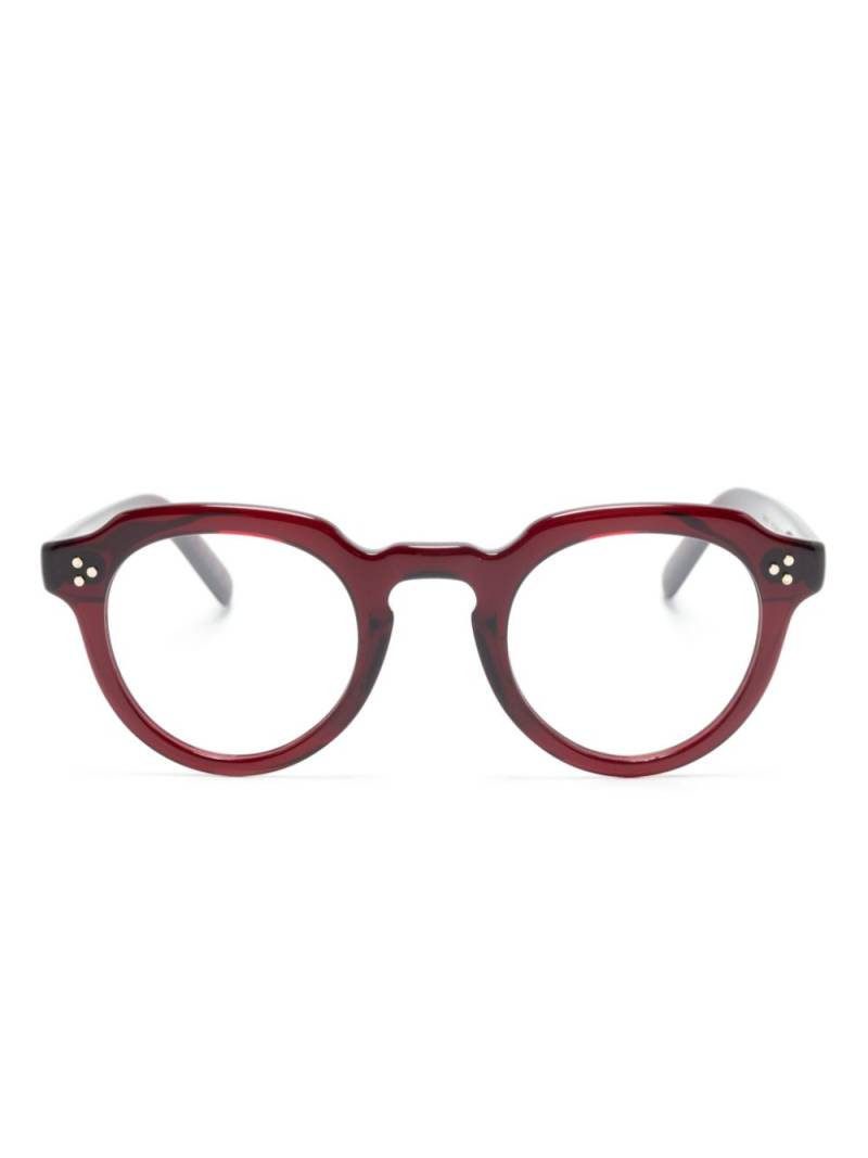 Moscot Gavolt round-frame glasses - Red von Moscot