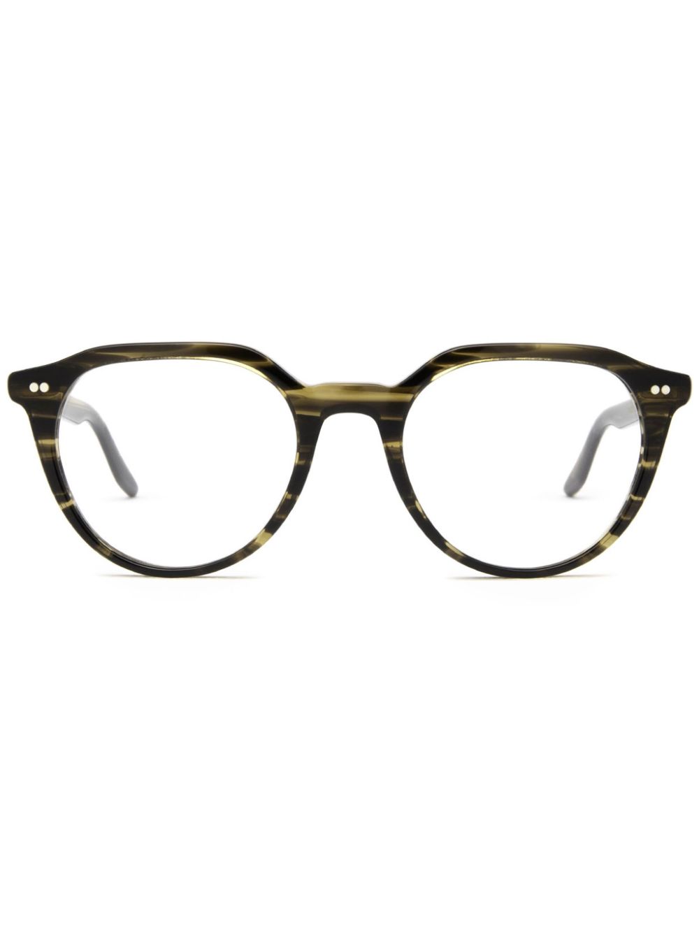 Moscot round-frame glasses - Brown von Moscot