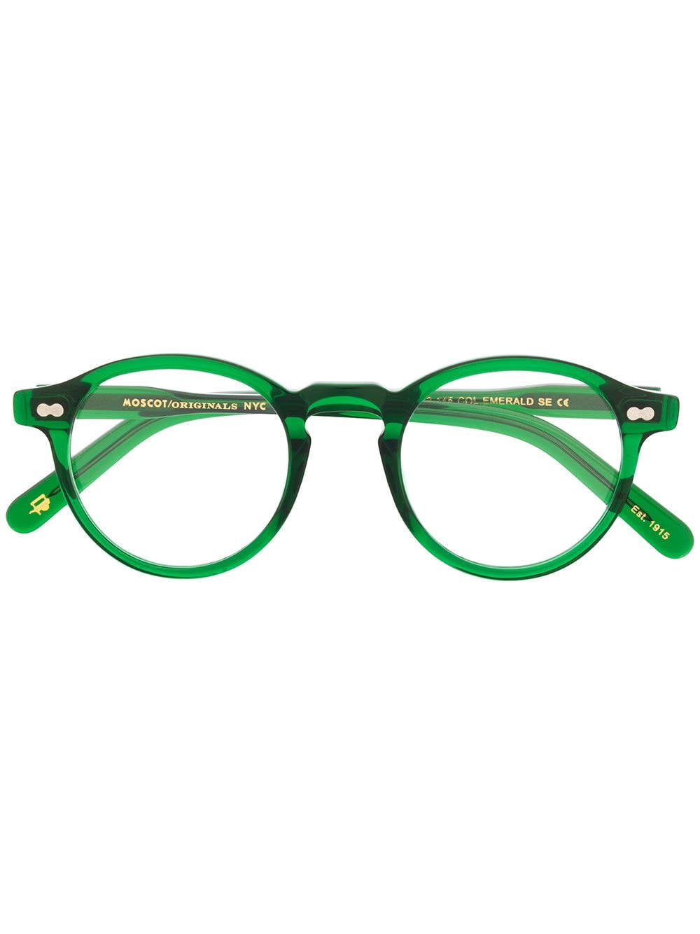 Moscot MILTZEN-TT SE round glasses - Green von Moscot