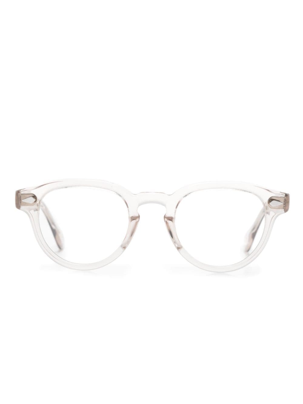 Moscot Maydela round-frame glasses - Neutrals von Moscot