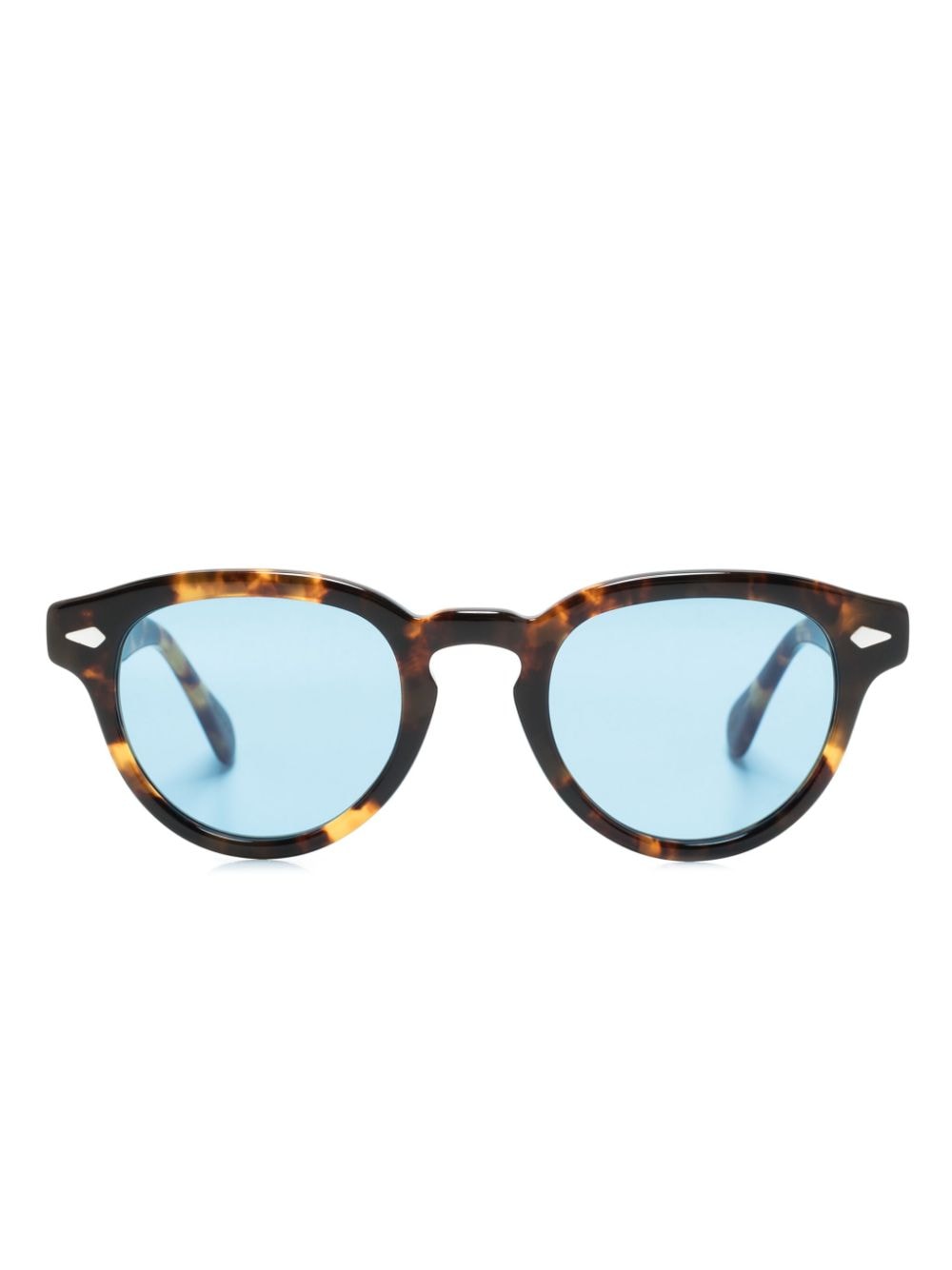 Moscot Maydela wraparound-frame sunglasses - Brown von Moscot