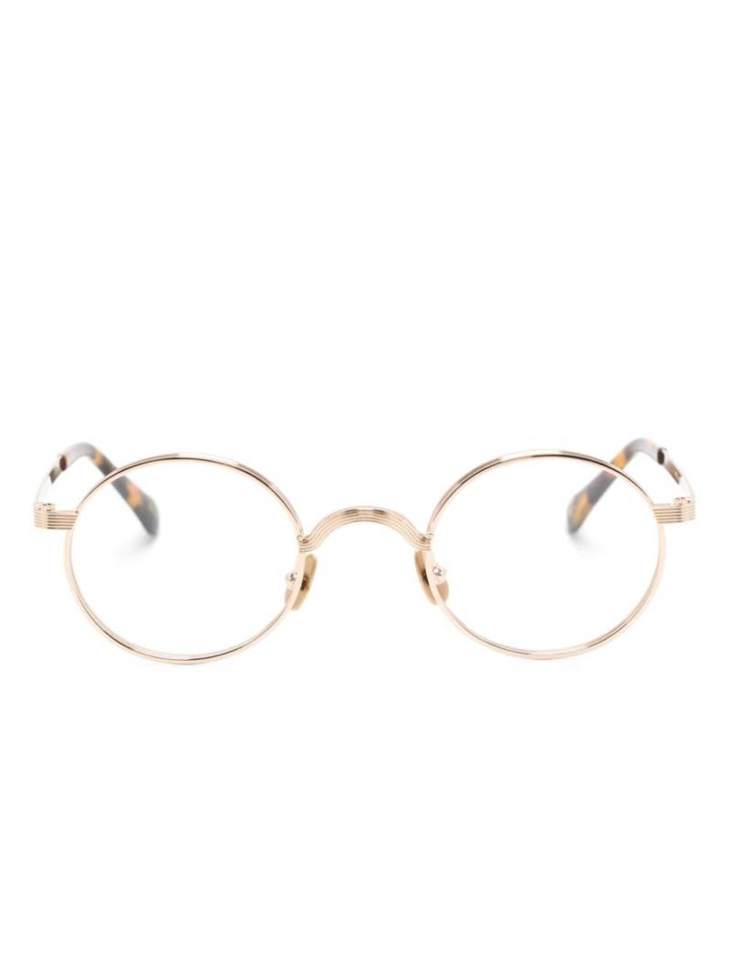 Moscot Moyel round-frame glasses - Gold von Moscot