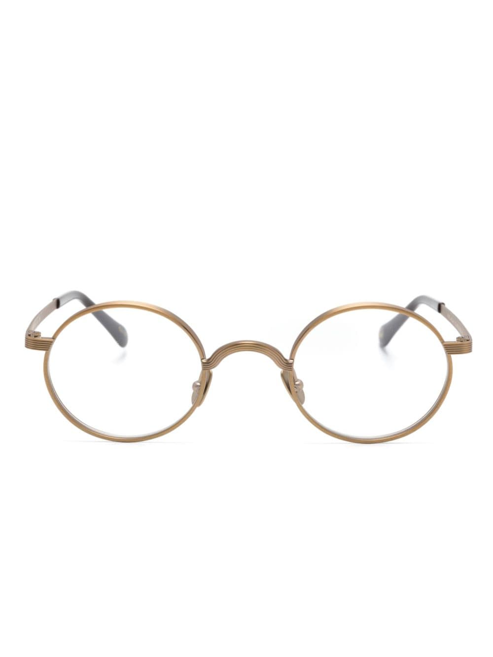 Moscot Moyel round-frame glasses - Gold von Moscot