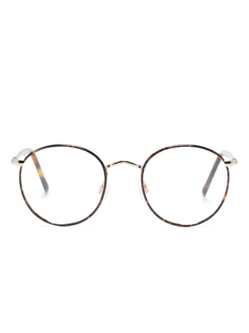 Moscot Zev round-frame glasses - Brown von Moscot