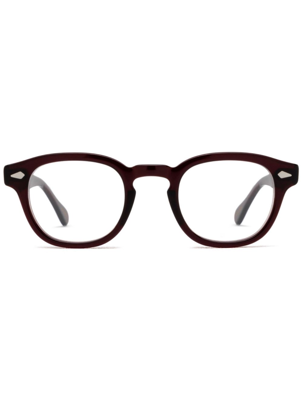 Moscot geometric-frame glasses - Black von Moscot