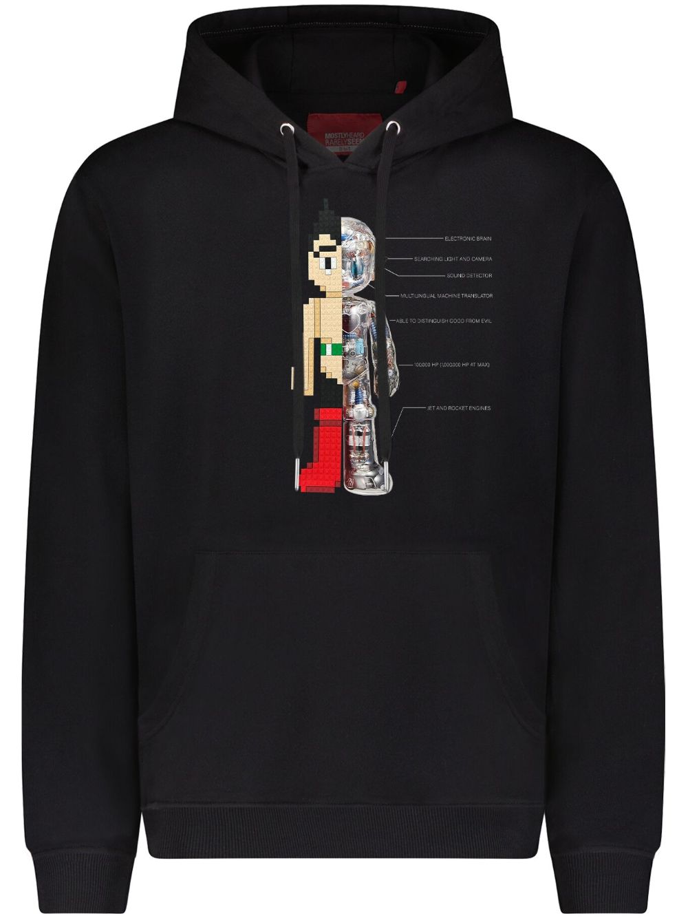 Mostly Heard Rarely Seen 8-Bit Astro Interior hoodie - Black von Mostly Heard Rarely Seen 8-Bit