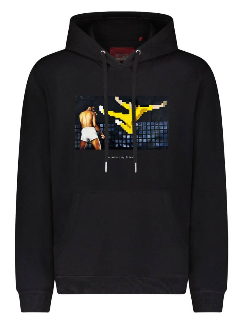 Mostly Heard Rarely Seen 8-Bit Be Water My Friend hoodie - Black von Mostly Heard Rarely Seen 8-Bit