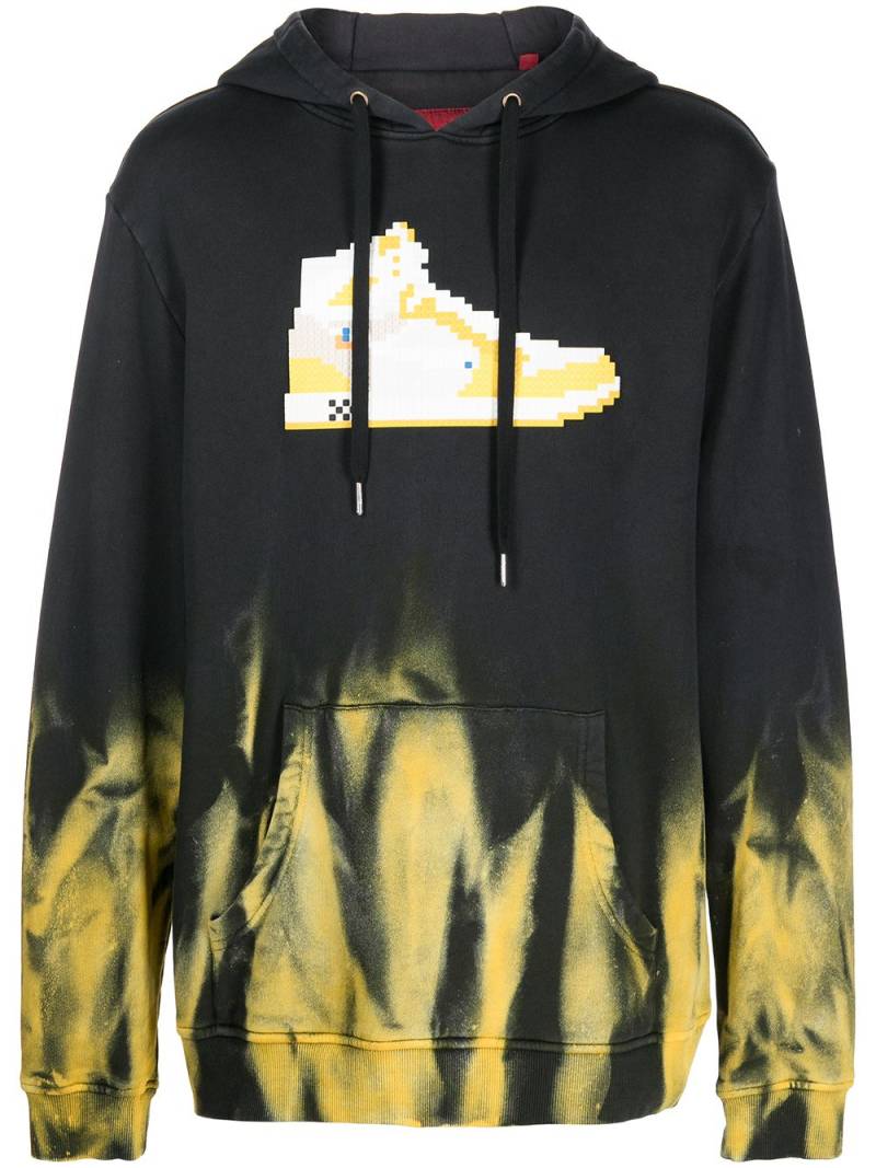 Mostly Heard Rarely Seen 8-Bit Canary tie-dye pullover hoodie - Black von Mostly Heard Rarely Seen 8-Bit