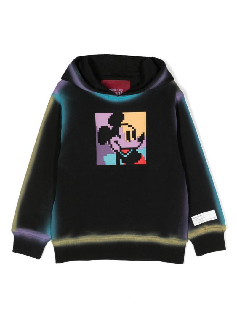 Mostly Heard Rarely Seen 8-Bit Legendary Mouse cotton hoodie - Black von Mostly Heard Rarely Seen 8-Bit