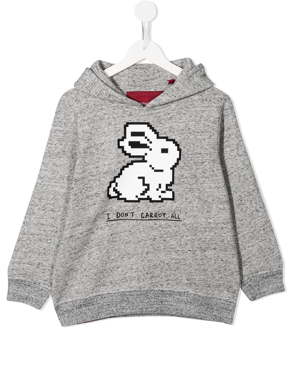 Mostly Heard Rarely Seen 8-Bit Mini Don't Carrot Hoodie - Grey von Mostly Heard Rarely Seen 8-Bit