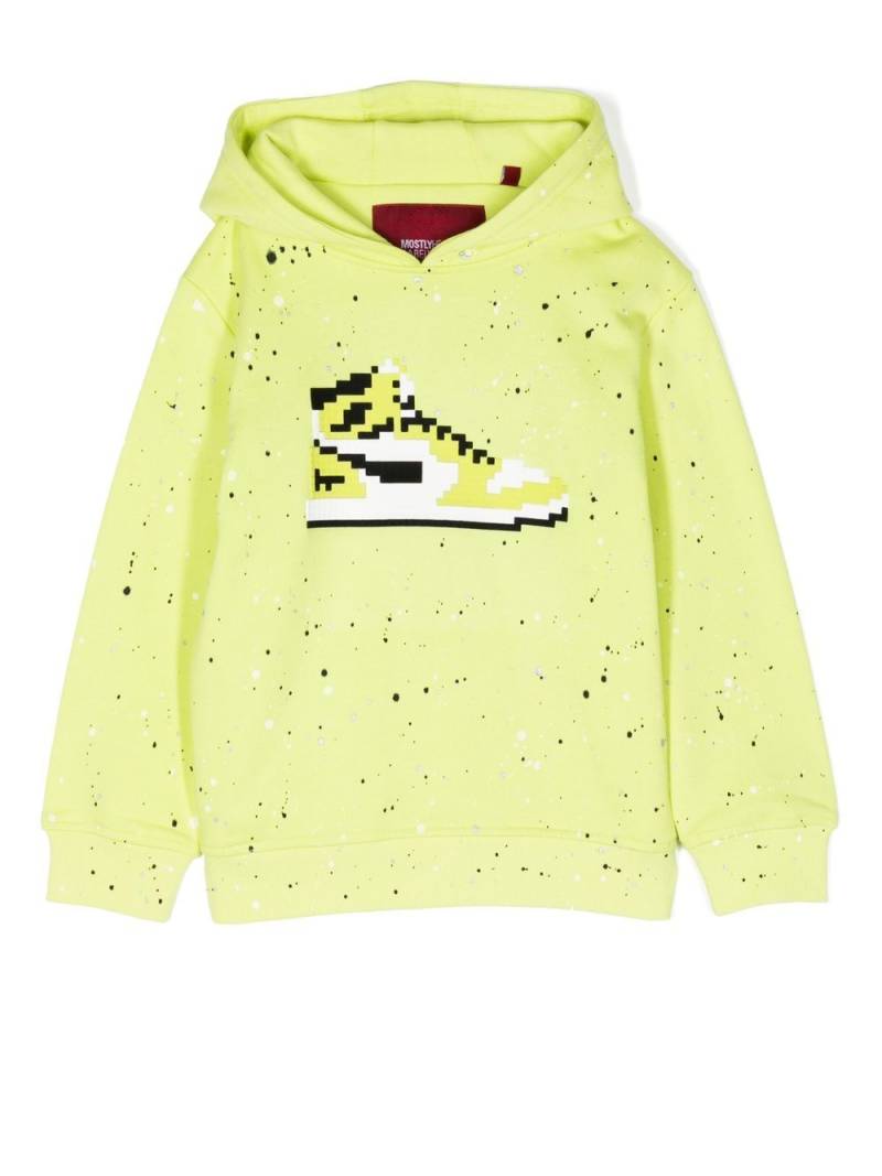 Mostly Heard Rarely Seen 8-Bit Mini Neon Volt hoodie - Yellow von Mostly Heard Rarely Seen 8-Bit