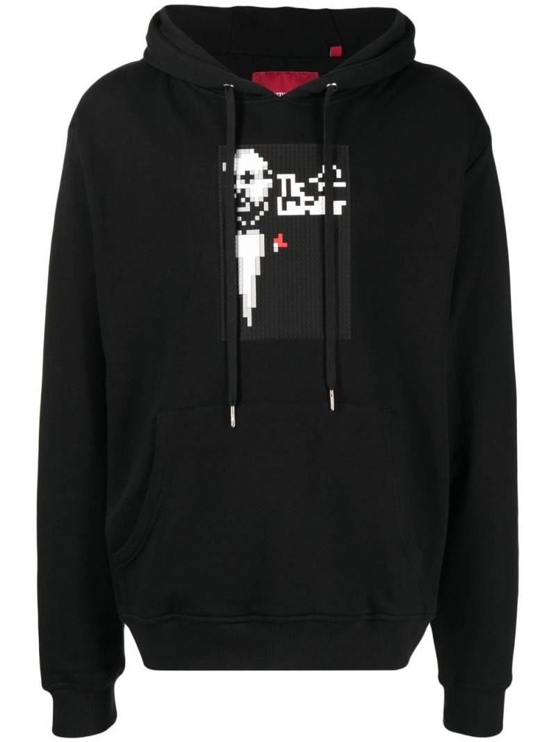 Mostly Heard Rarely Seen 8-Bit Mobstergraphic-print pullover hoodie - Black von Mostly Heard Rarely Seen 8-Bit